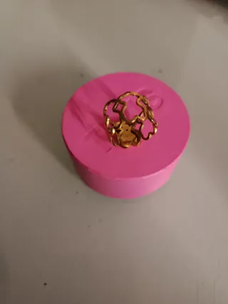 Anillo Tous Osito con silueta