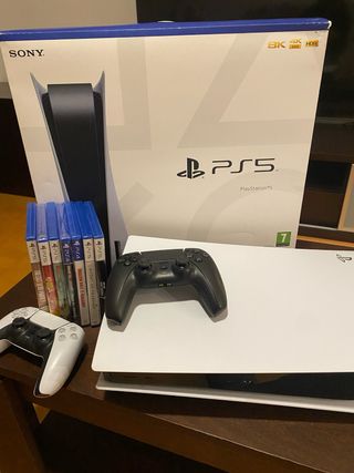Playstation 5 (PS5) 825GB Disco Blanca