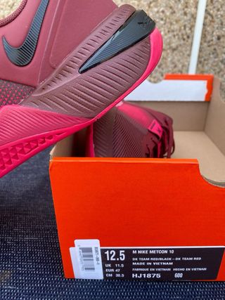 Nike Metcon 10 dk team red/black