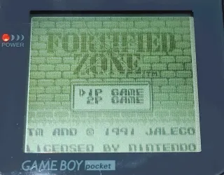 Fortified Zone Game Boy 100% Original