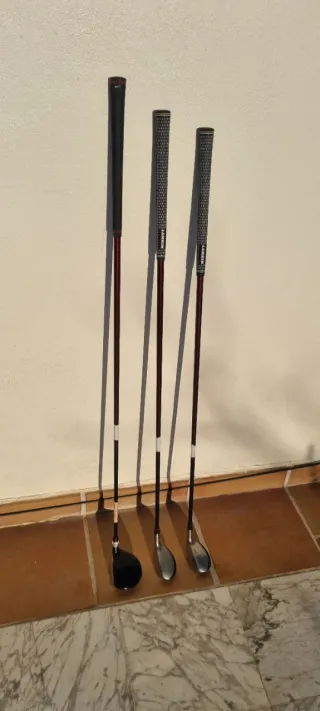 Madera 3 Híbridos 2 y 4 Nike Zurdos. Palos de Golf
