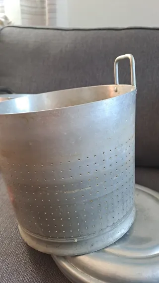 Pentola pastaiola in alluminio