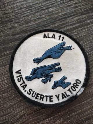 Parches militares bordados ALA 11 Ejército Aire