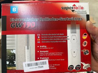 Superrollo Motor persiana electrónica GW190