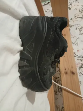 Zapatos plataforma con lazo