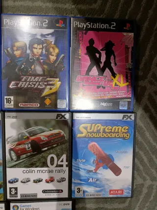 Pack Videojuegos PC, PS2, PS3