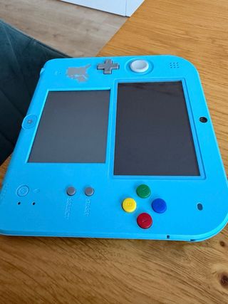 Gameboy Nintendo 2DS XL Edición Pokémon Azul