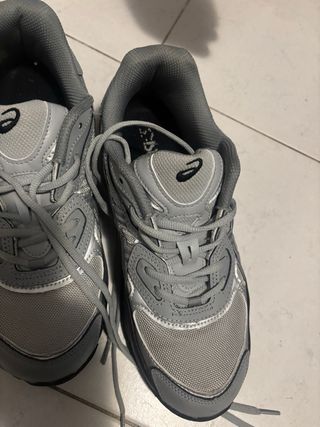 Asics NYC Grigio Argento Scarpe Uomo