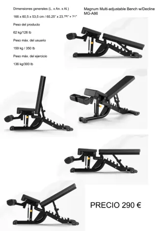 Banco MATRIX Magnum Multi-adjustable