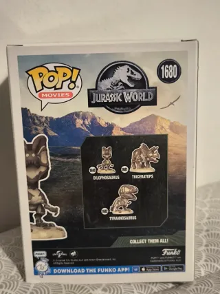 Funko Pop Dilophosaurus Jurassic World 1680