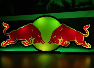 Lámpara Red Bull
