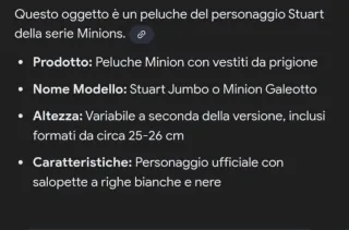 Peluche Minion prigioniero
