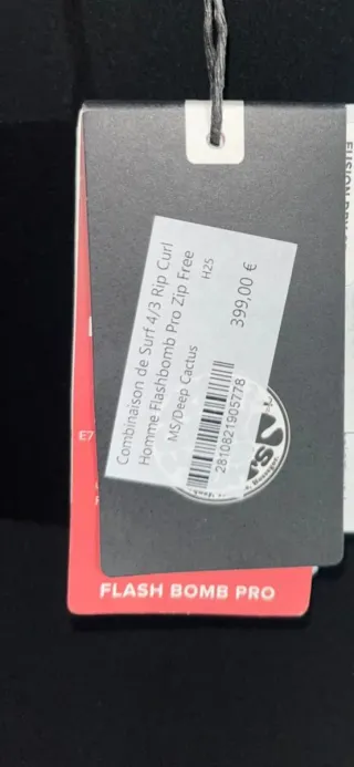 Traje de surf Rip Curl Flas/Bomb pro 4,3