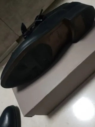 Zapatos Martinelli Negro Usados 4h con su caja.