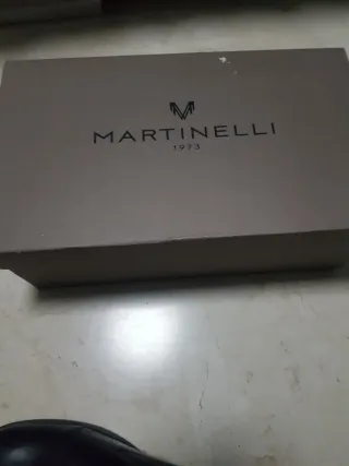 Zapatos Martinelli Negro Usados 4h con su caja.