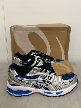 Asics Kayano 14- Monaco azul y plata talla 42