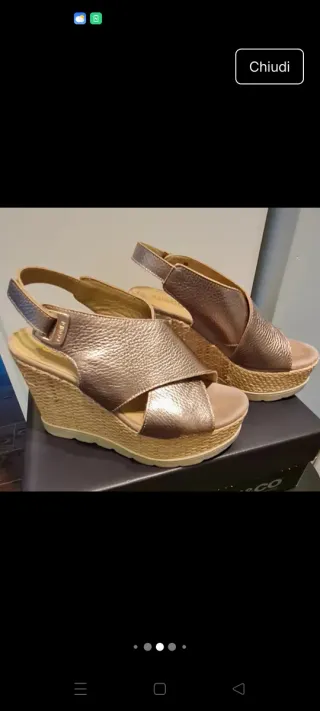 Sandali Igi&Co Beige/Oro