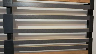 Somier de láminas madera y plástico