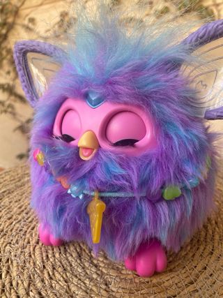Muñeco Furby Hasbro Morado y Azul