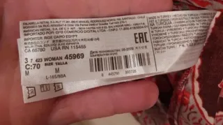 Vestido largo MNG estampado