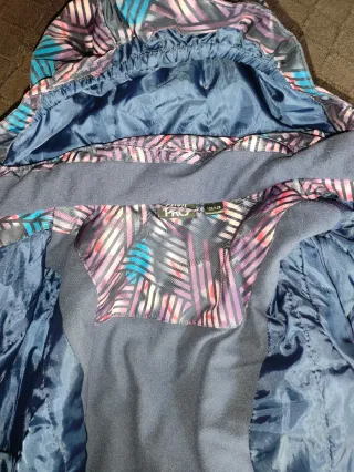 Abrigo de nieve con estampado