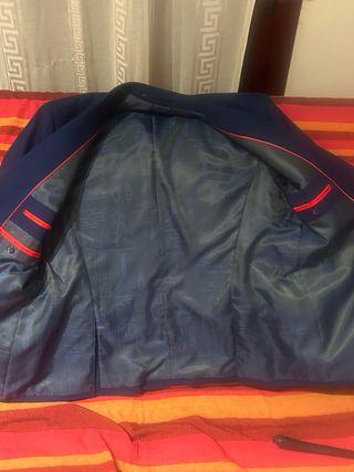 Traje Chacal juvenil talla 48 azul