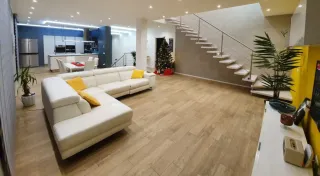 Tarima de parquet de madera