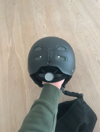 Casco esquí nuevo negro con funda - Talla M 55/58