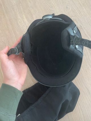 Casco esquí nuevo negro con funda - Talla M 55/58