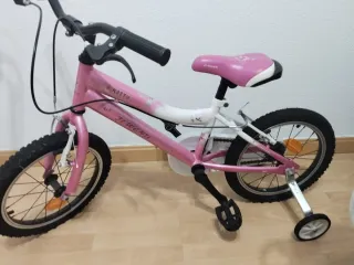 Bicicleta infantil rosa