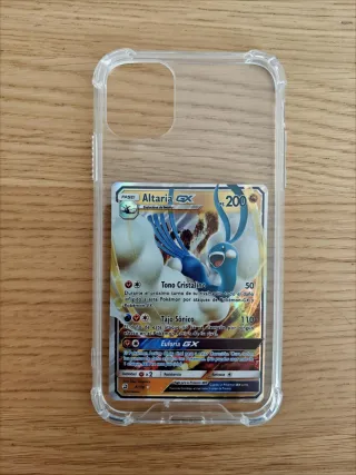 Funda Pokémon personalizada con carta