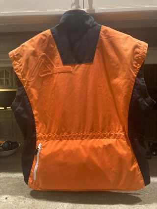 Chaqueta Moto Enduro Naranja/Negra