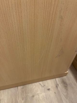 Cómoda 7 cajones madera clara