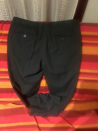 Traje juvenil Chacal Talla 46 Negro/Azul