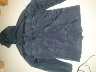 Abrigo Pull&Bear Negro XL