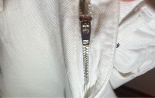 Pantaloni Zara bianchi a zampa