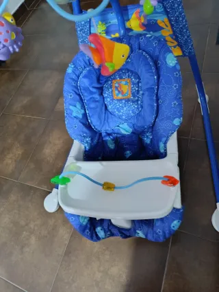 Columpio Fisher Price Azul