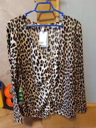 Blusa Leopardo Mujer XL