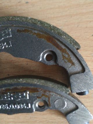 Zapatas campana embrague derbi variant