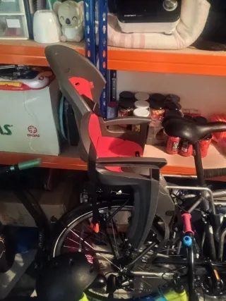 Silla bici niño Hamax