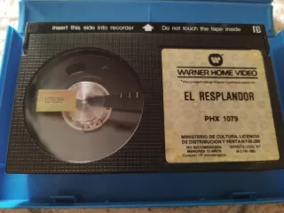Il Risplendente su betamax di Warner Home Video