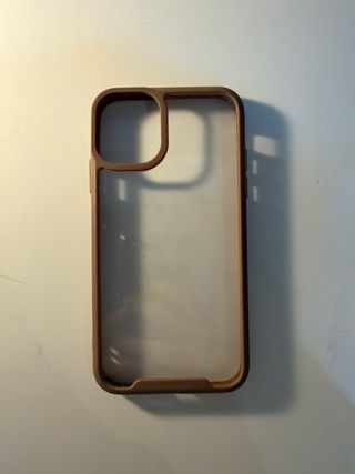Funda iPhone 11 Transparente Marrón