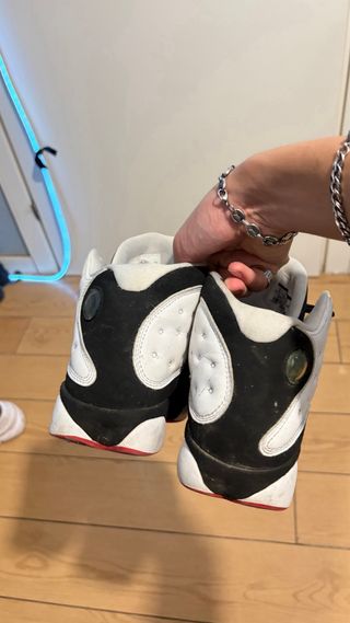Jordan 13 Bianche e Nere