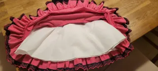 Traje Flamenco Niña Negro y Rosa