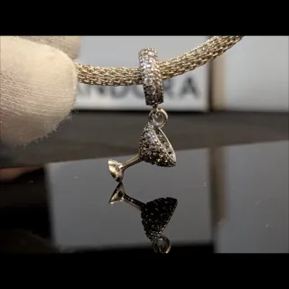 Charm Pandora Copa Cóctel Brillante