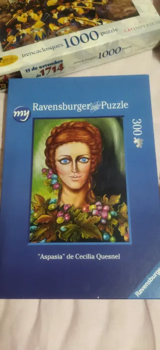 Lote 4 Puzzles Educa 1000 piezas