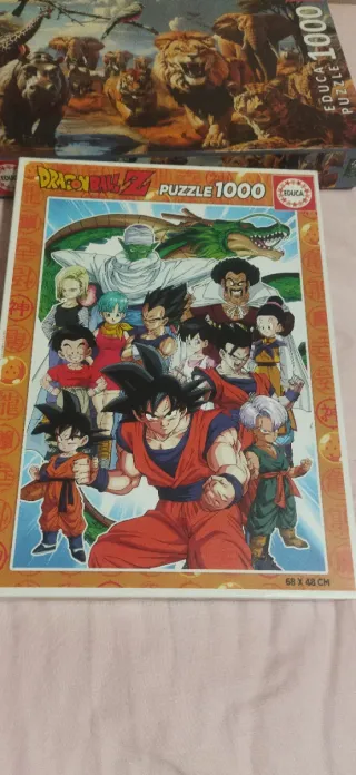 Lote 4 Puzzles Educa 1000 piezas