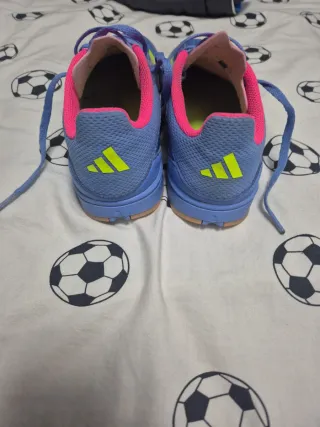 Adidas Fútbol Sala Azul y Rosa