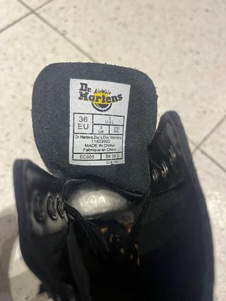 Dr. Martens Scarpe Platform Nere