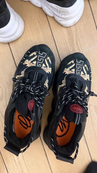 Versace Chain Reaction Oro Nero